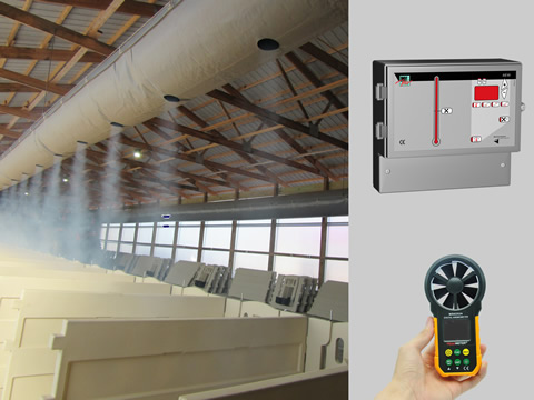 VARIABLE AIR SPEED DEPENDNG ON TEMPERATURE
